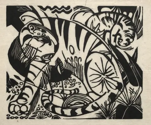 Tiger, by Franz Marc