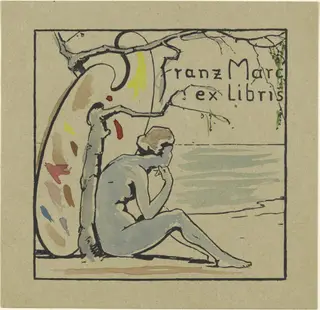 Untitled, by Franz Marc, 1905