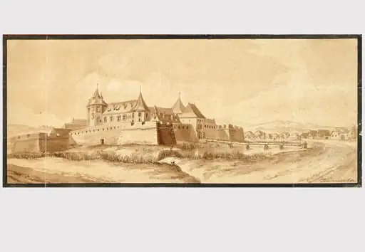 Cetataea Făgărașului, by Franz Neuhauser