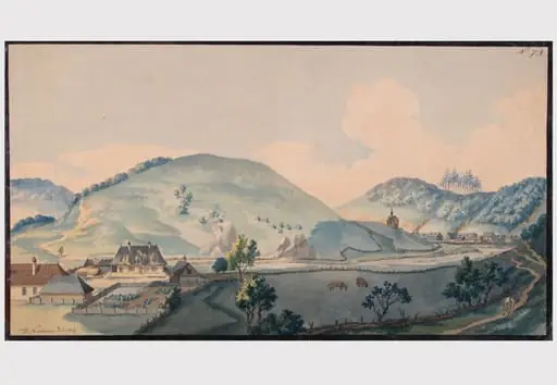 Stație vamală la trecătoarea Buzău, by Franz Neuhauser