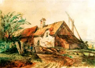Casă țărănească, by Franz Russ the Younger