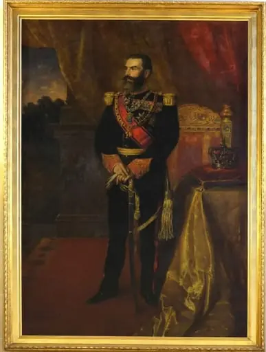 Portretul regelui Carol I, by Franz Sales Pernat
