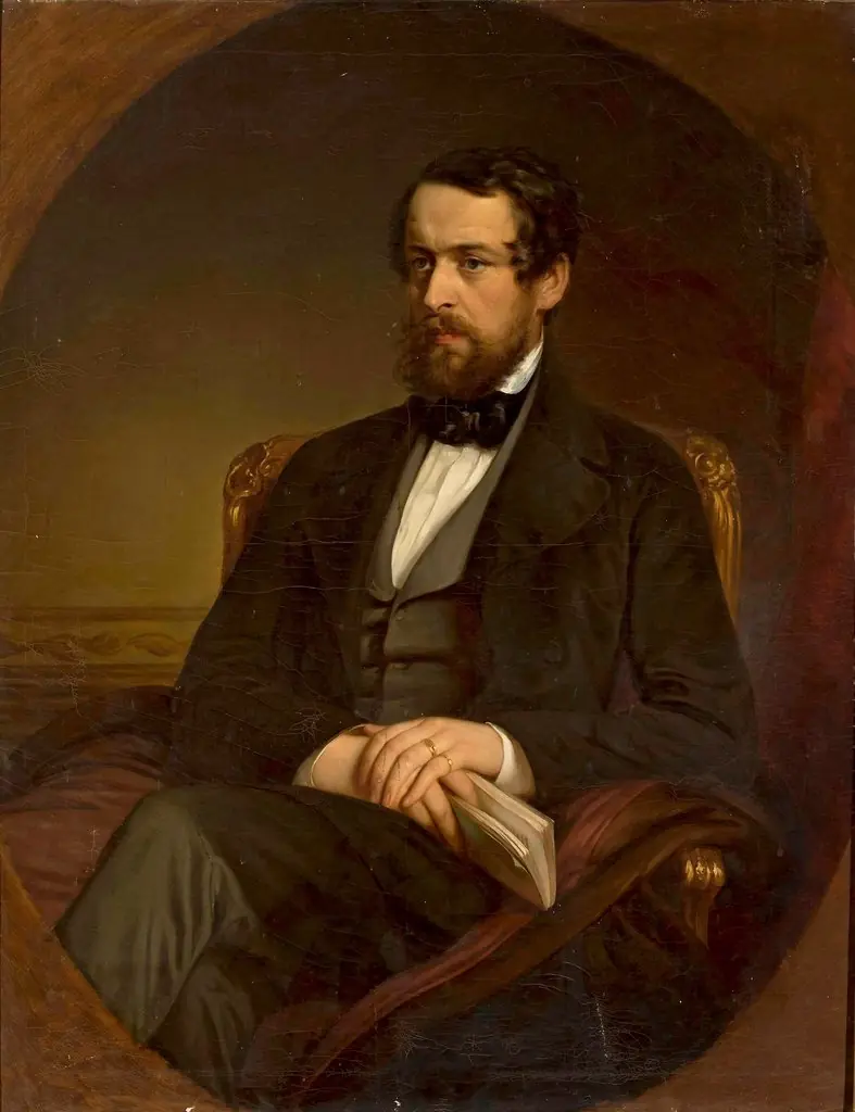 Portrait of Zdzisław Zamoyski, by Franz Schrotzberg
