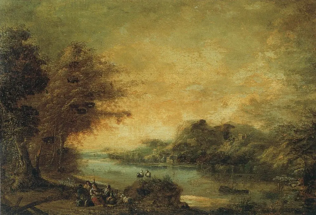 Landscape, by Franz Schütz