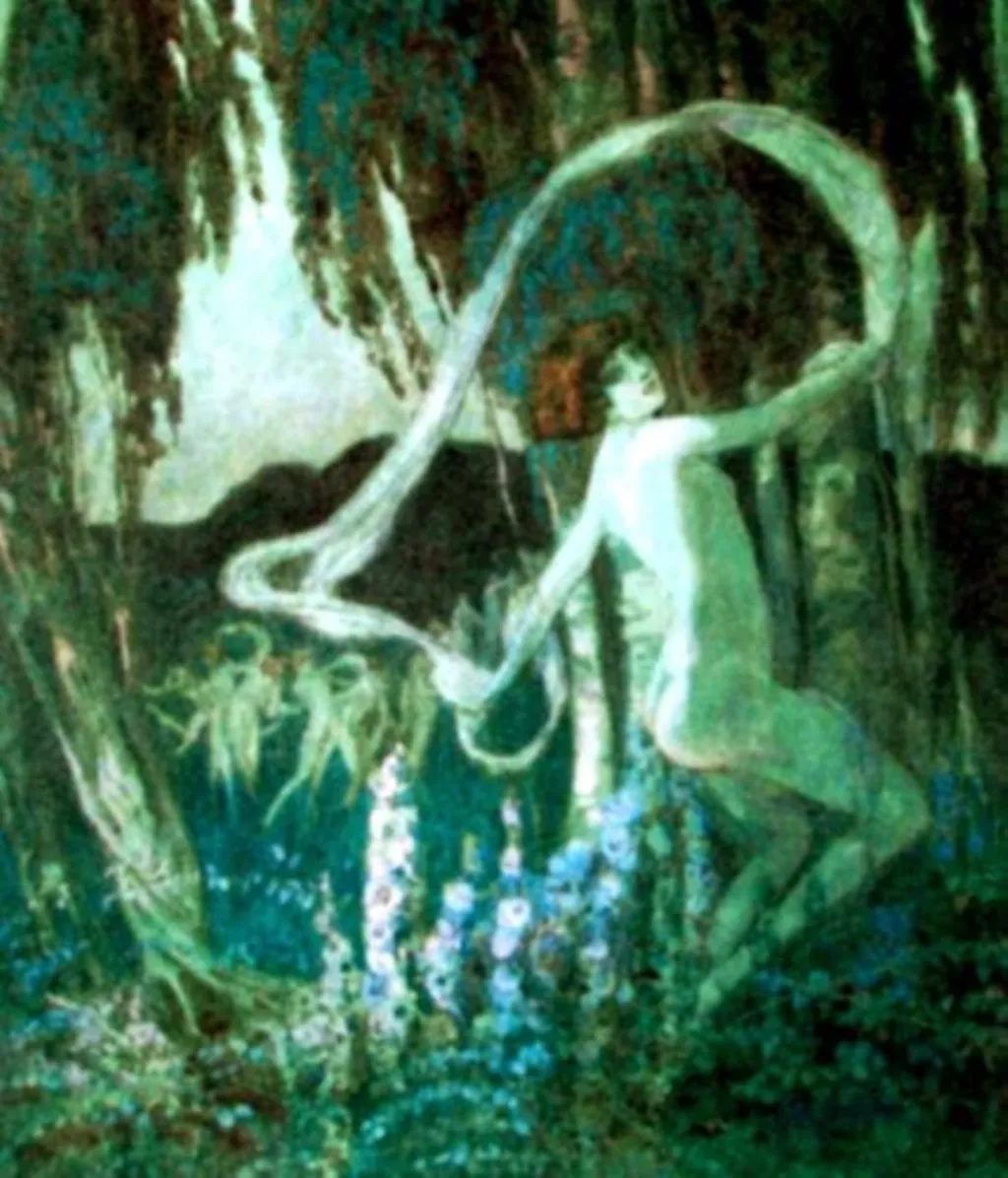 Dansul, by Franz von Bayros, unspecified