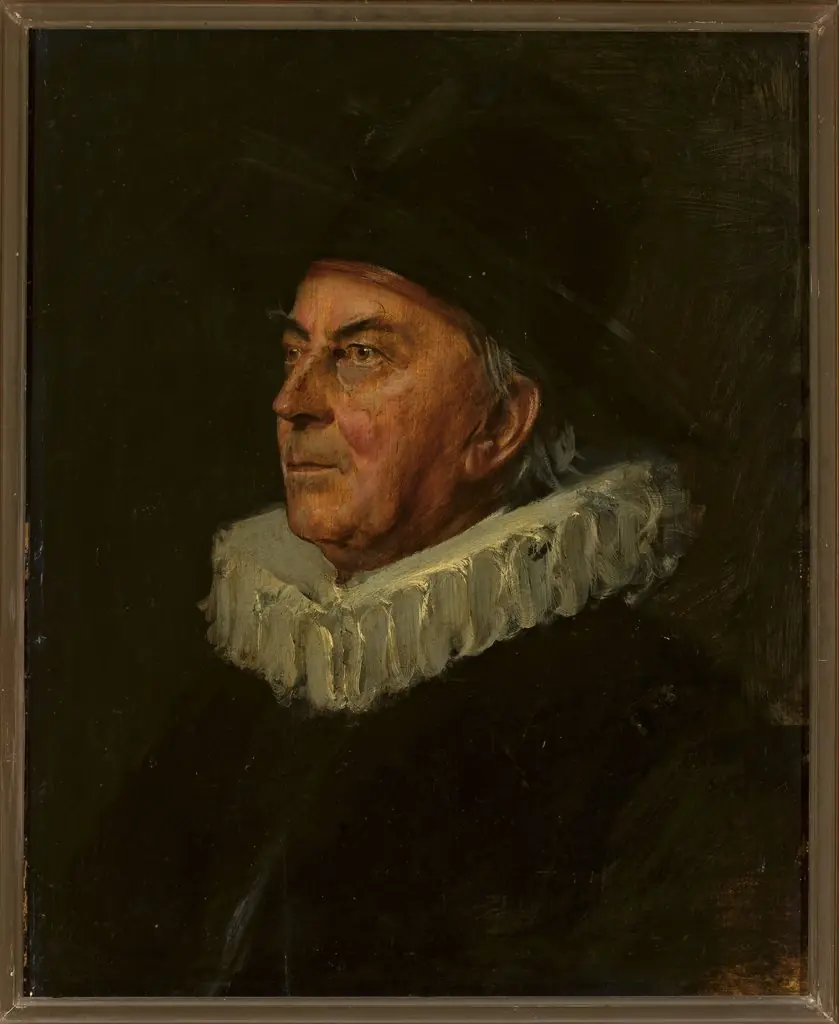 Portrait of professor Syboldt, by Franz von Lenbach