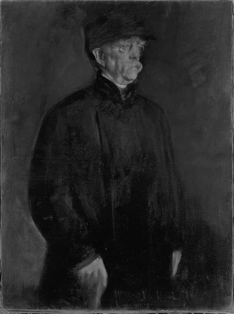 Prince Otto von Bismarck, by Franz von Lenbach