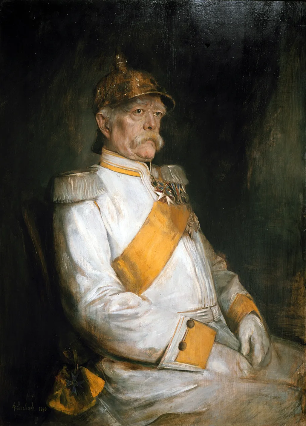 Untitled, by Franz von Lenbach, oil, 1896