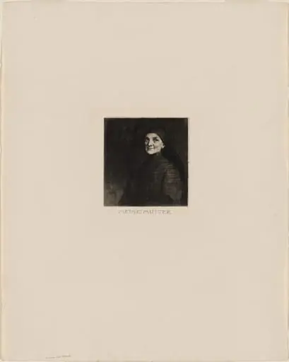 Meine Mutter (My Mother), by Franz von Stuck