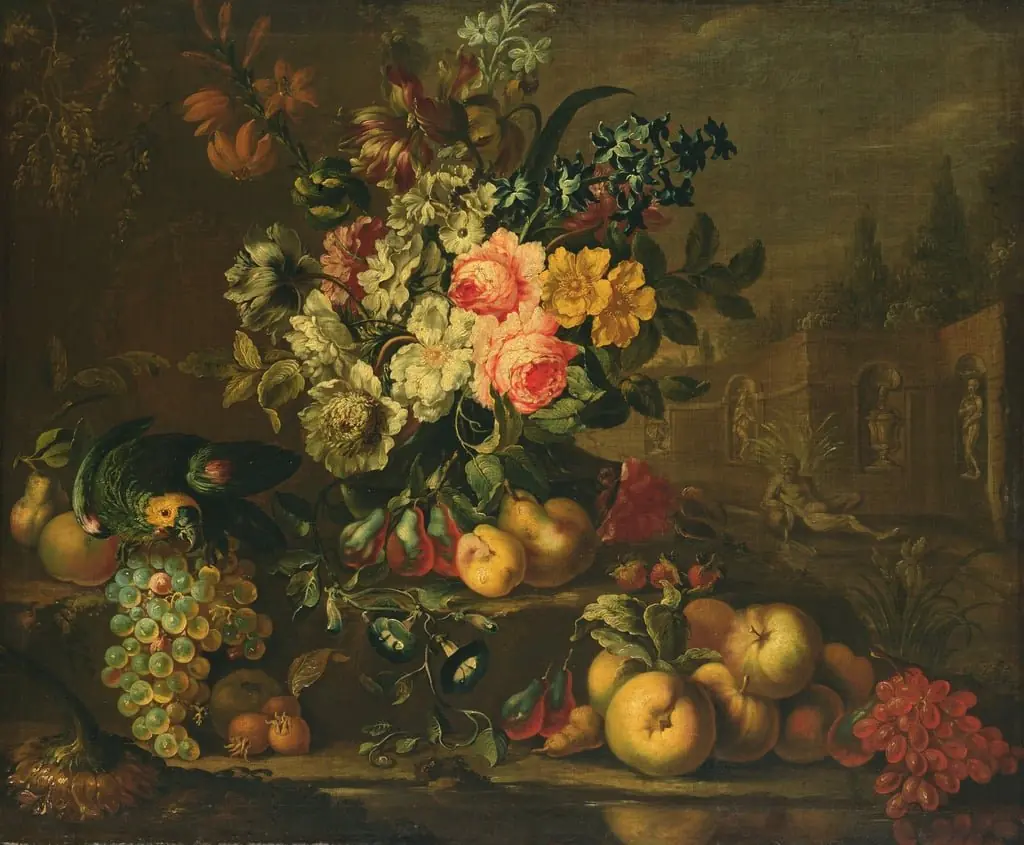 Flowers and fruits, by Franz Werner Tamm