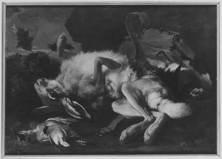 Jagdstillleben, by Franz Werner Tamm, unspecified, 1705