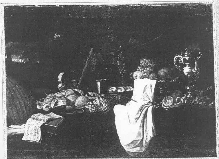 Stillleben (?), by Franz Werner Tamm, unspecified, 1696