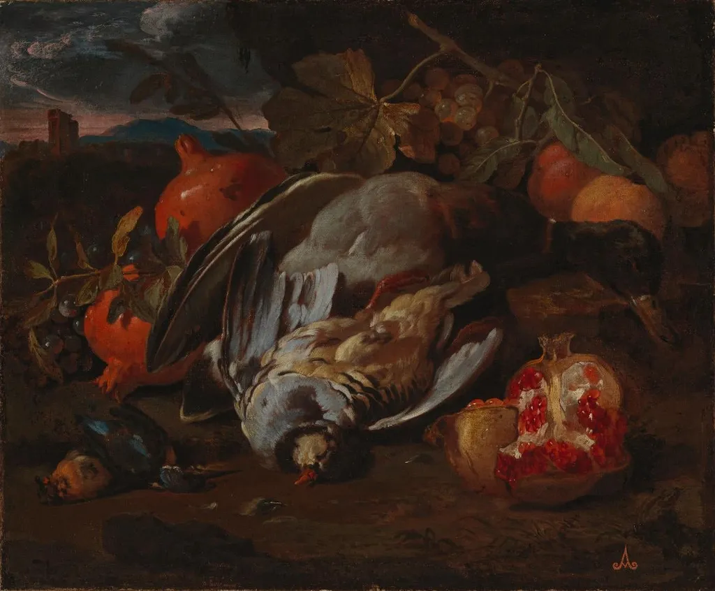 Riista-asetelma, by Franz Werner von Tamm, unspecified