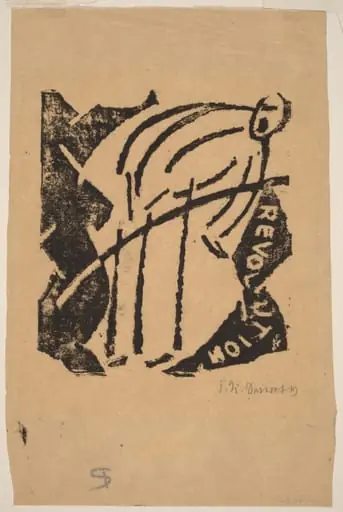 Revolution, by Franz Wilhelm Seiwert