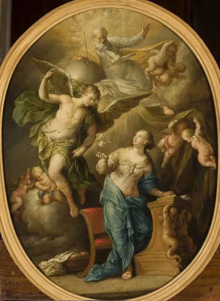 Annunciation, by Franz Xaver Wagenschön