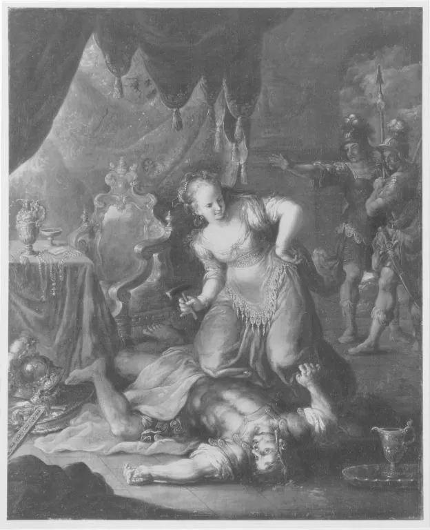 Jael und Sisera, by Franz Xaver Wagenschön, unspecified, 1762