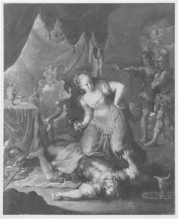 Jael und Sisera, by Franz Xaver Wagenschön