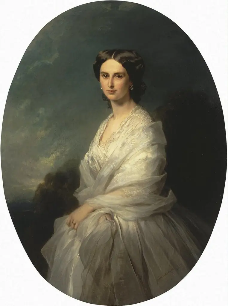 Portrait of Countess Sophia Bobrinskaya, by Franz Xaver Winterhalter