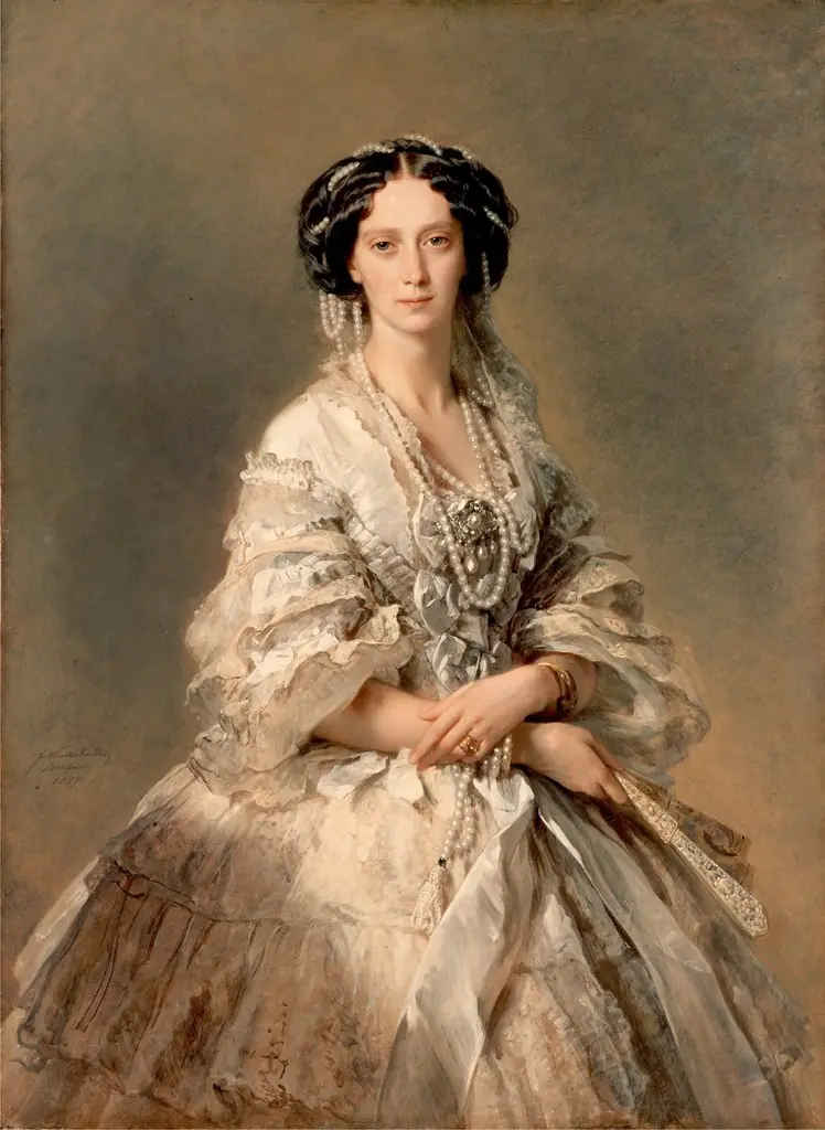 Portrait of Empress Maria Alexandrovna, by Franz Xaver Winterhalter