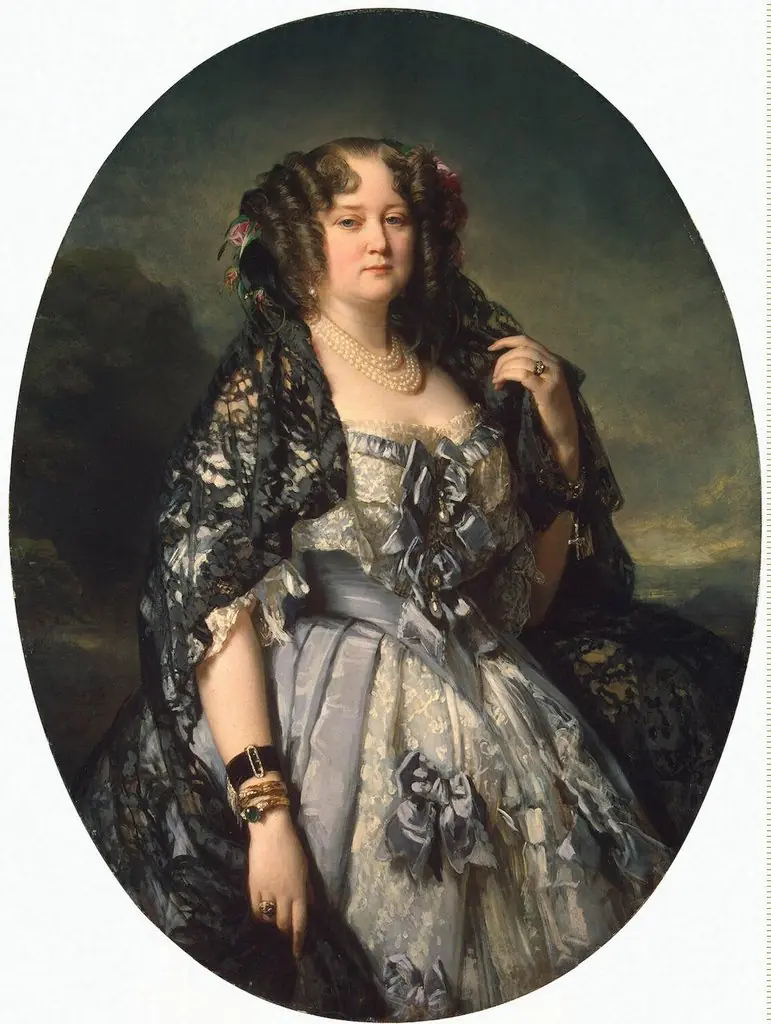 Portrait of Princess Sophia Radzivil, by Franz Xaver Winterhalter