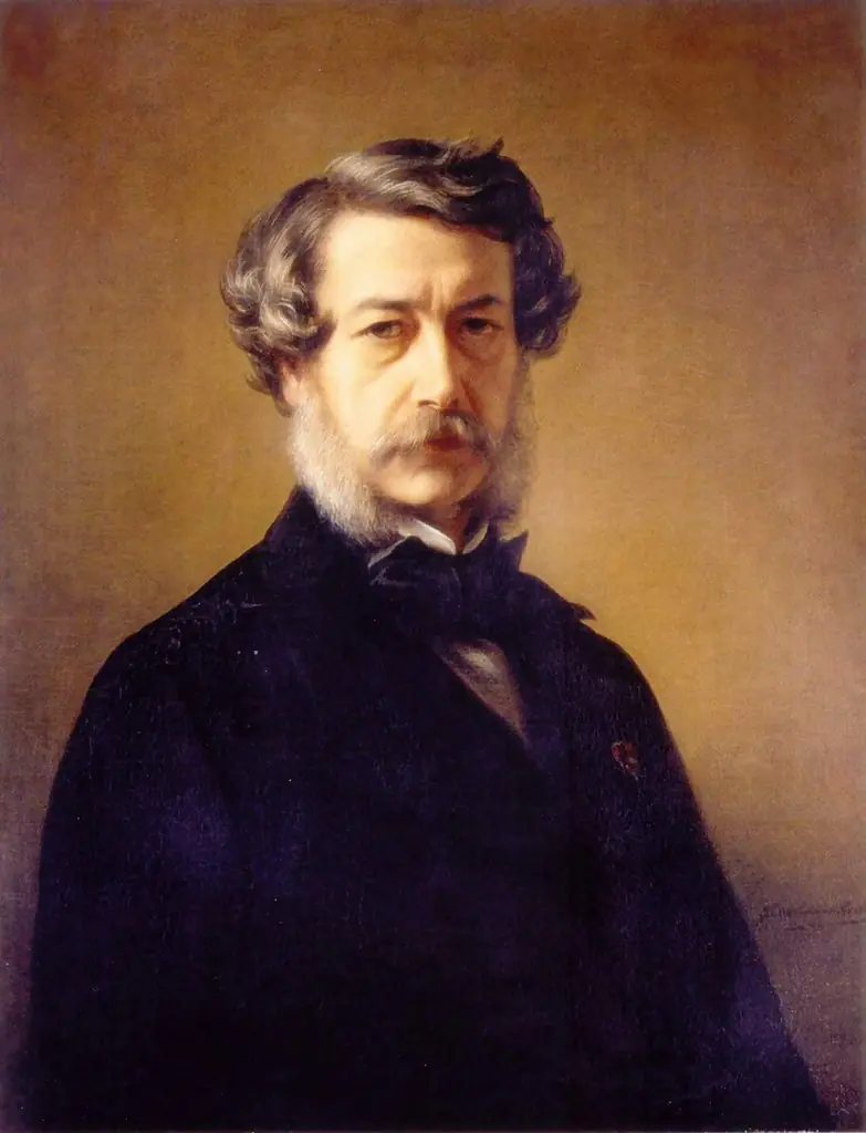 Self-portrait of Franz Xaver Winterhalter, by Franz Xaver Winterhalter
