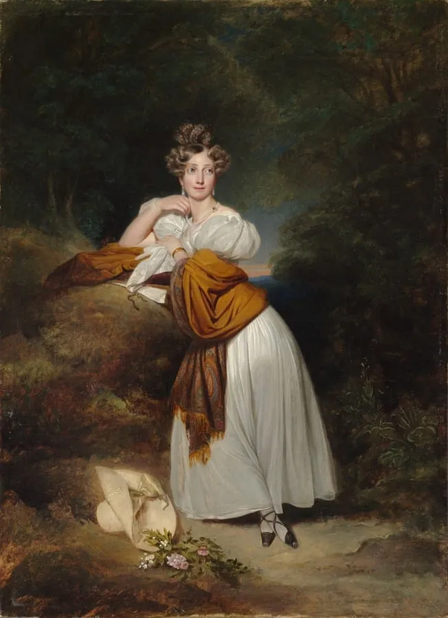 Sophie Guillemette, Grand Duchess of Baden (1801-1865), by Franz Xaver Winterhalter, unspecified, 1831