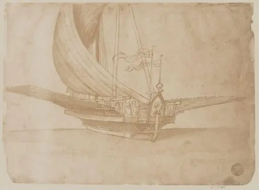 A galley, by Fratelli Alinari