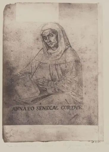 Seneca, by Fratelli Alinari