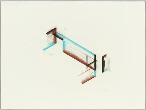 Untitled, by Fred Sandback