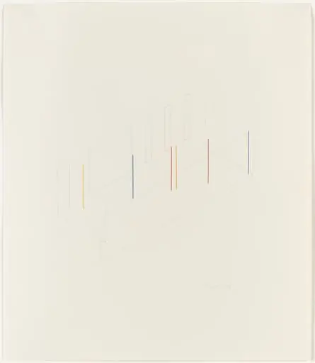 Untitled, by Fred Sandback