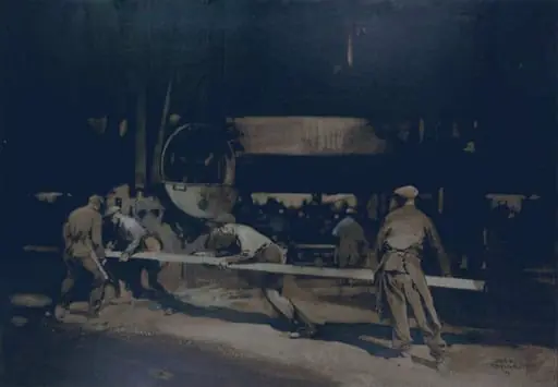 In a Shipyard, by Fred Taylor, 1919