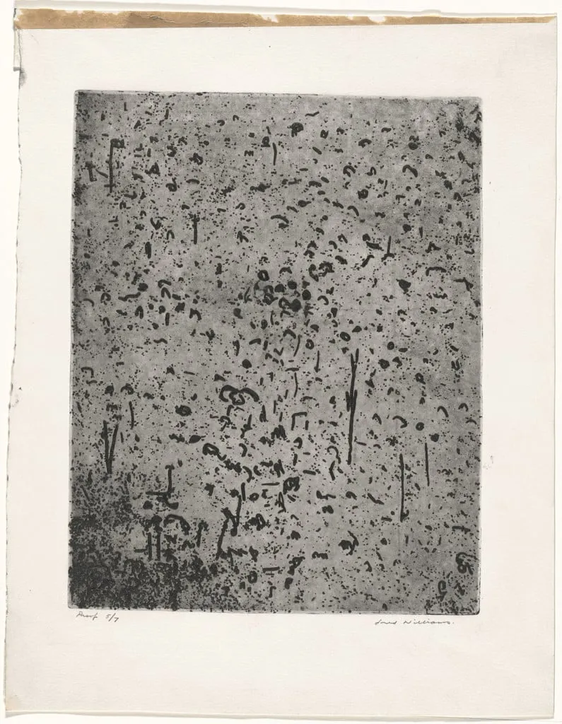 Untitled, by Fred Williams, ink, 1966