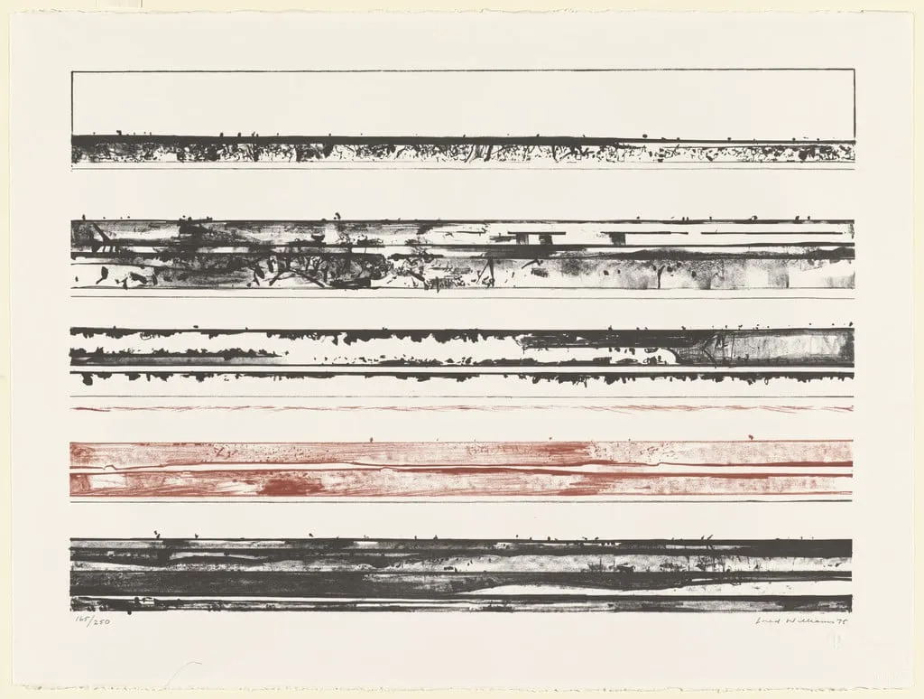 Untitled, by Fred Williams, ink, 1975