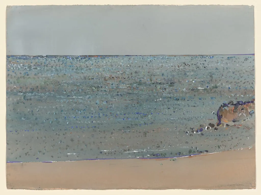 Untitled, by Fred Williams, gouache, 1968
