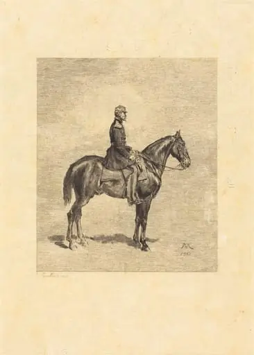 Horseman, by Frédéric Auguste Laguillermie
