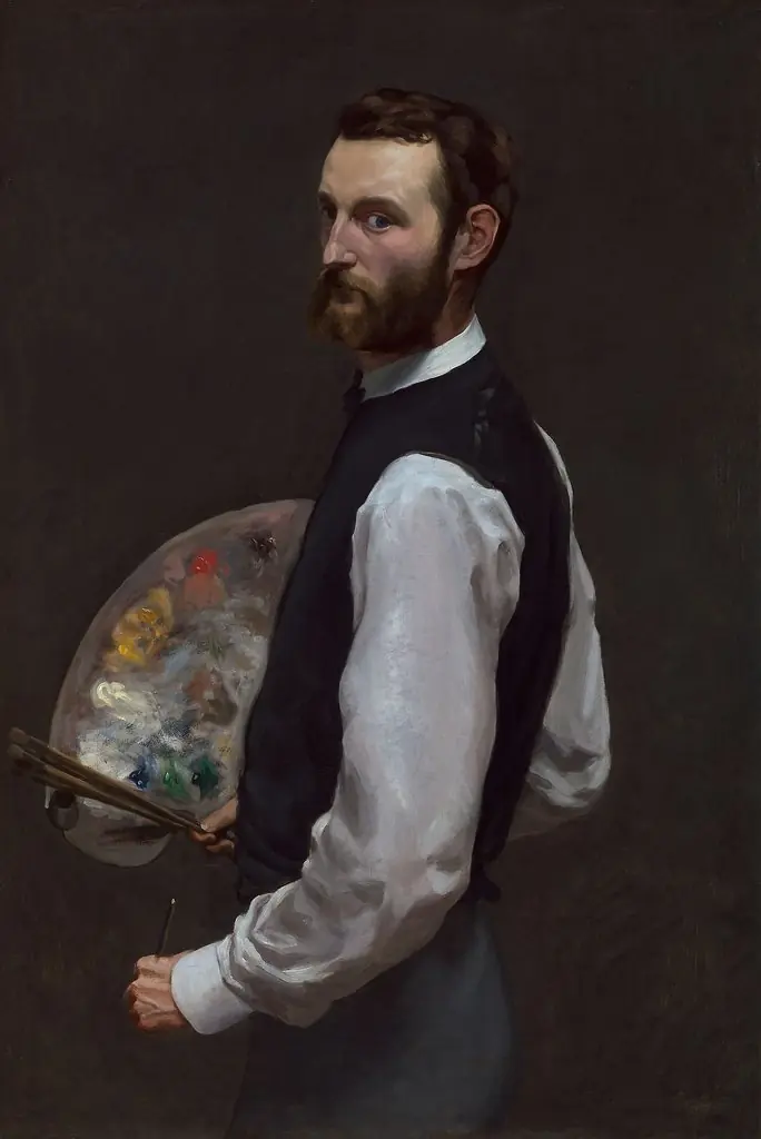 Self-Portrait, by Frédéric Bazille