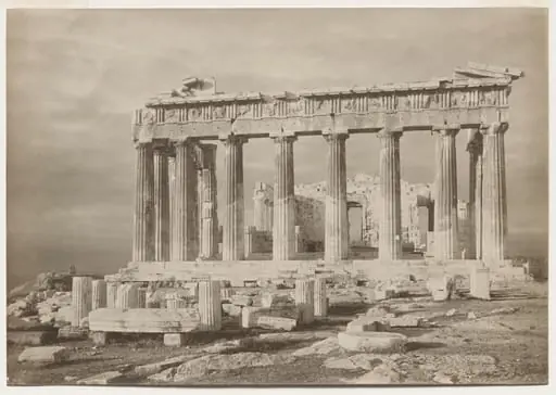 The Parthenon, by Frédéric Boissonnas