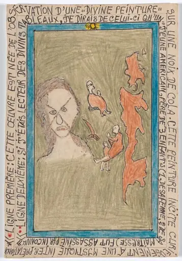 Untitled, by Frédéric Bruly Bouabré
