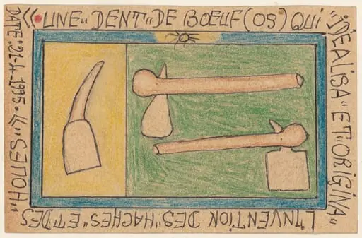 Untitled, by Frédéric Bruly Bouabré