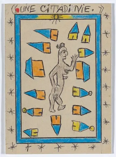 Untitled, by Frédéric Bruly Bouabré