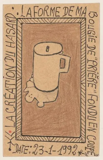 Untitled, by Frédéric Bruly Bouabré