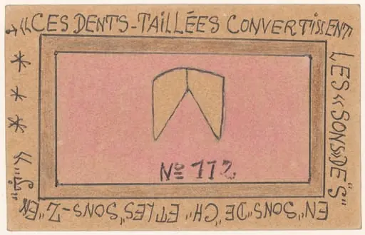 Untitled, by Frédéric Bruly Bouabré