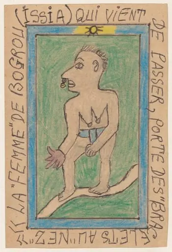 Untitled, by Frédéric Bruly Bouabré