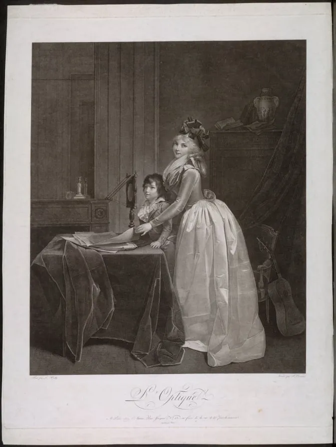 The Optical Viewer, by Frédéric Cazenave, 1793