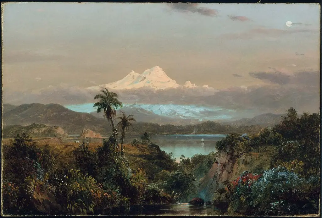 Cayambe, by Frederic Edwin Church