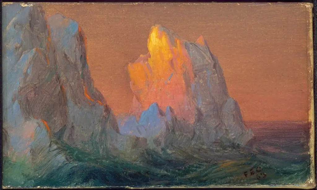 Icebergs, by Frederic Edwin Church