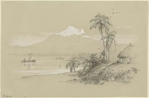 Magdalena River, New Granada, Equador, by Frederic Edwin Church