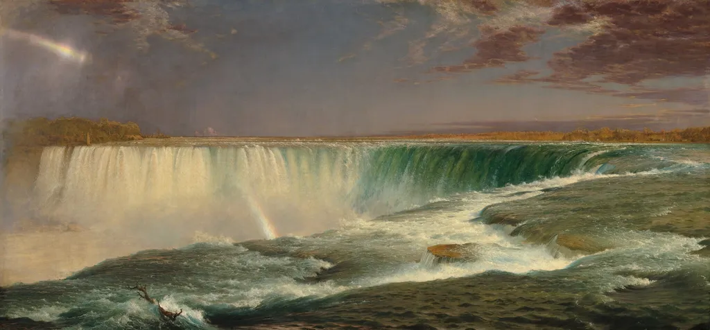 Niagara, by Frederic Edwin Church, oil, 1857