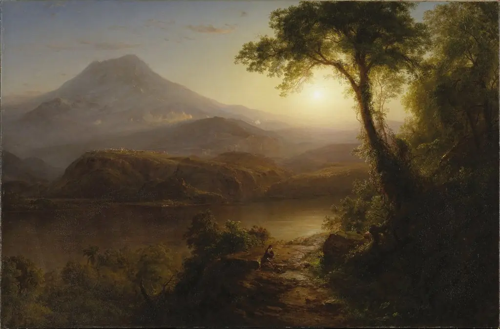 Tropical Scenery, by Frederic Edwin Church