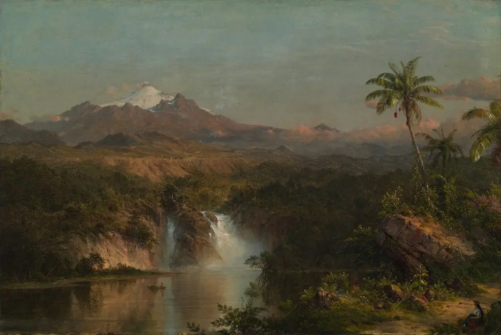 View of Cotopaxi, by Frederic Edwin Church